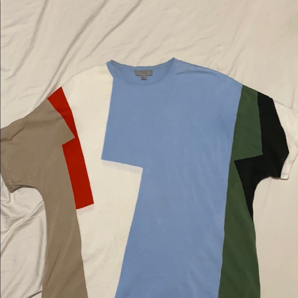 COS multicoloured graphic shirt
